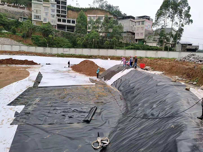 南宁土工膜生态池